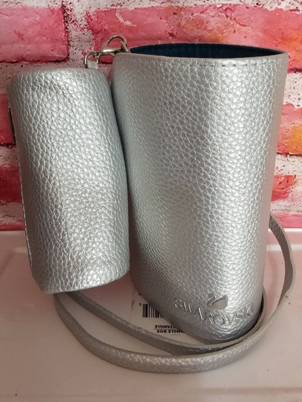 Swarovski Silver Jewelry Rolling Travel Pouch 5523421